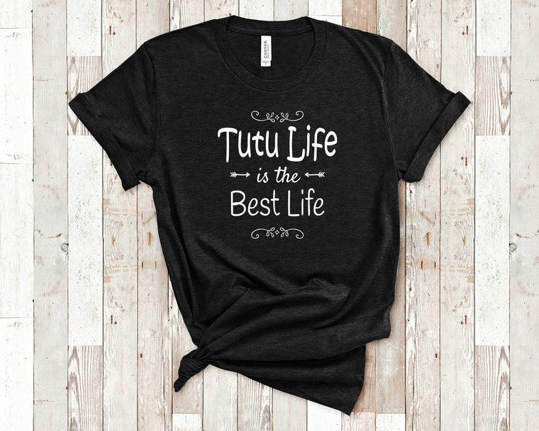 Tutu Life Is The Best Life Tutu Tshirt, Long Sleeve Shirt and Sweatshirt for Hawaii Hawaiian Grandmother Tutu Birthday Christmas Mothers Day Gift