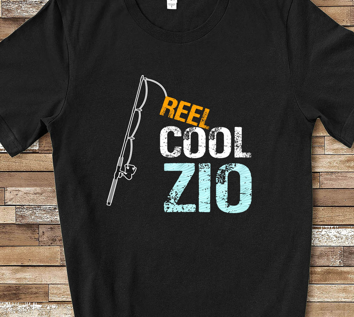 Reel Cool Zio Shirt Tshirt Italian Uncle Gift from Niece or Nephew Birthday Christmas Fathers Day Gifts for Zio