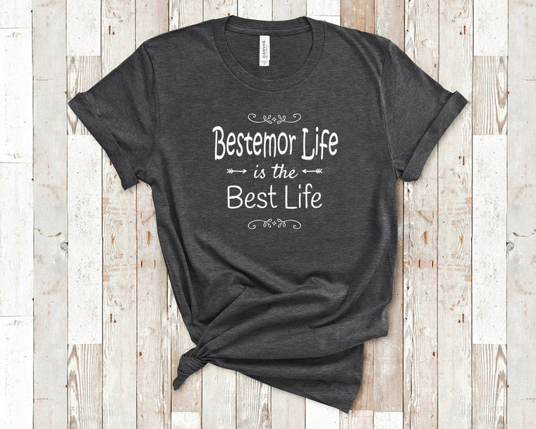 Bestemor Life Is The Best Life Tshirt, Long Sleeve Shirt or Sweatshirt Gifts Best Gift Idea for Norway Norwegian Grandmother Birthday Christmas Present