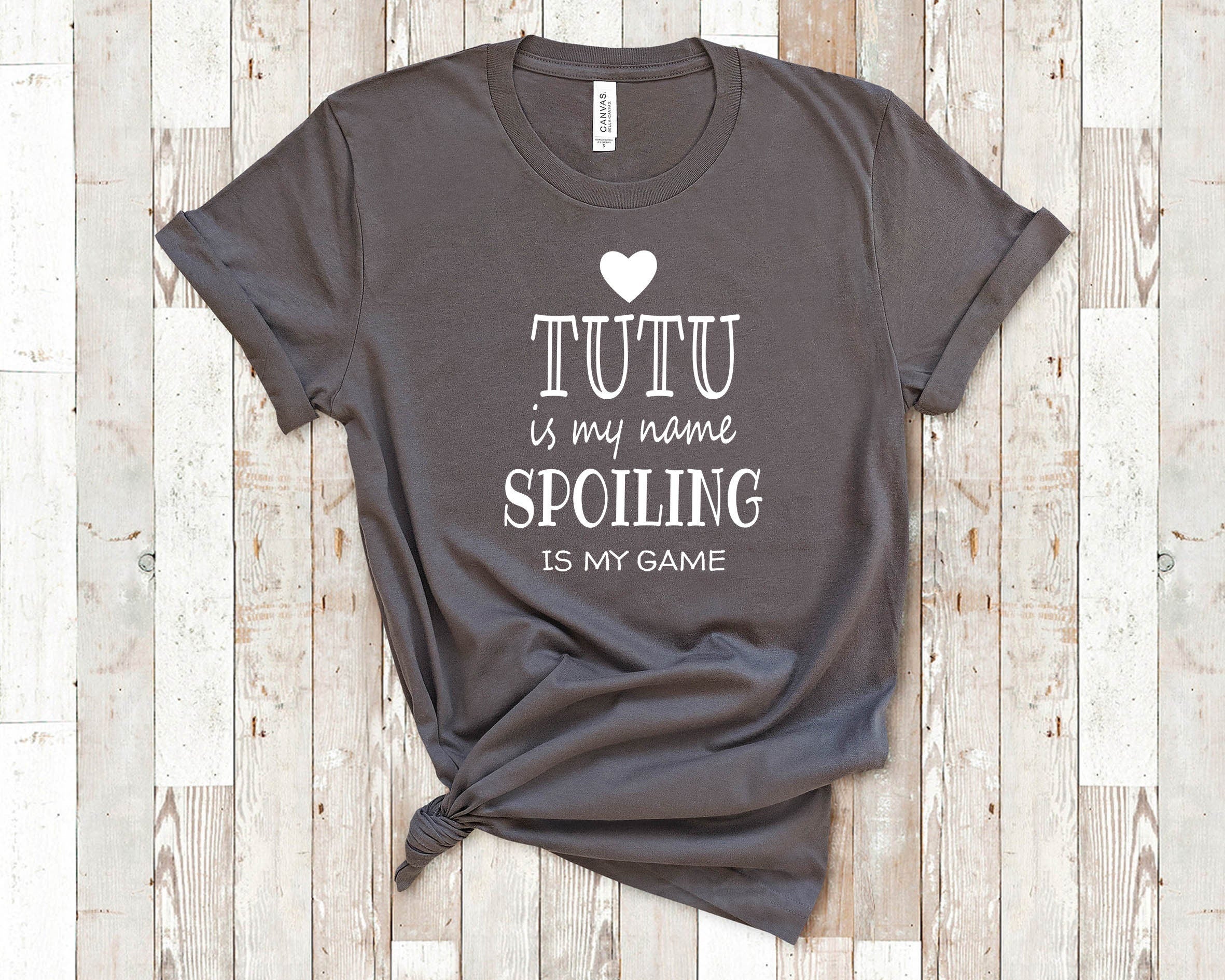 Tutu Is My Name Grandma Tshirt Hawaii Hawaiian Grandmother Gift
