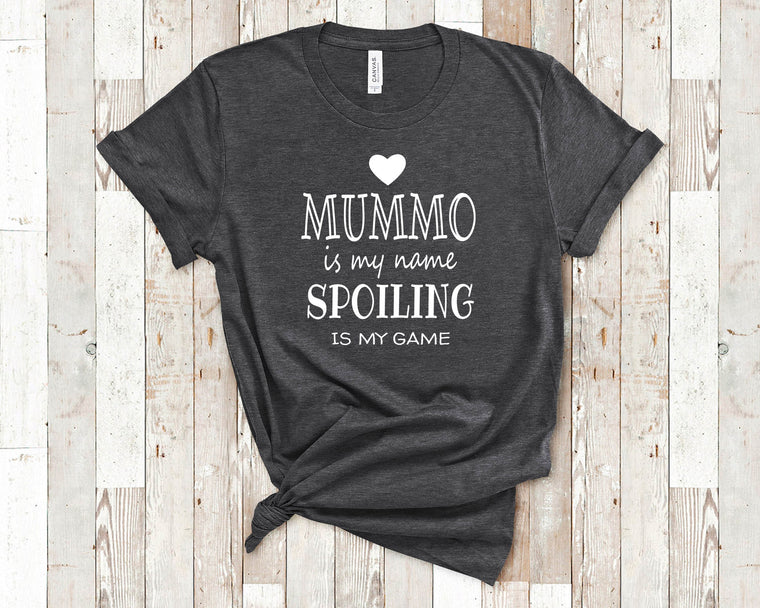 Mummo Is My Name Grandma Tshirt, Long Sleeve and Sweatshirt Finland Finnish Grandmother Gift Idea for Mother's Day, Birthday, Christmas or Pregnancy Reveal Announcement