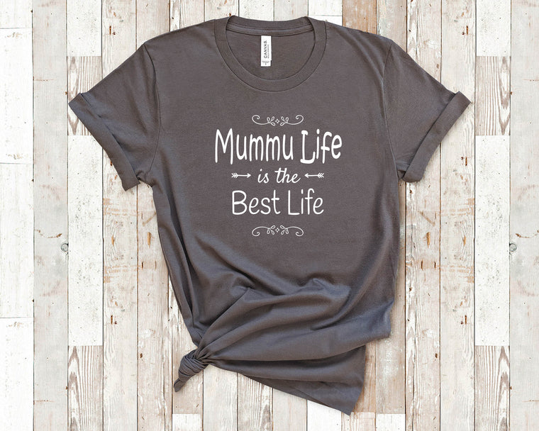 Mummu Life Is The Best Life Mummu Tshirt, Long Sleeve Shirt and Sweatshirt for Finland Finnish Grandmother Mummu Birthday Christmas Mothers Day Gift