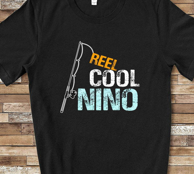 Reel Cool Nino Shirt Tshirt for Mexican Spanish Godfather Birthday Christmas Fathers Day Gifts