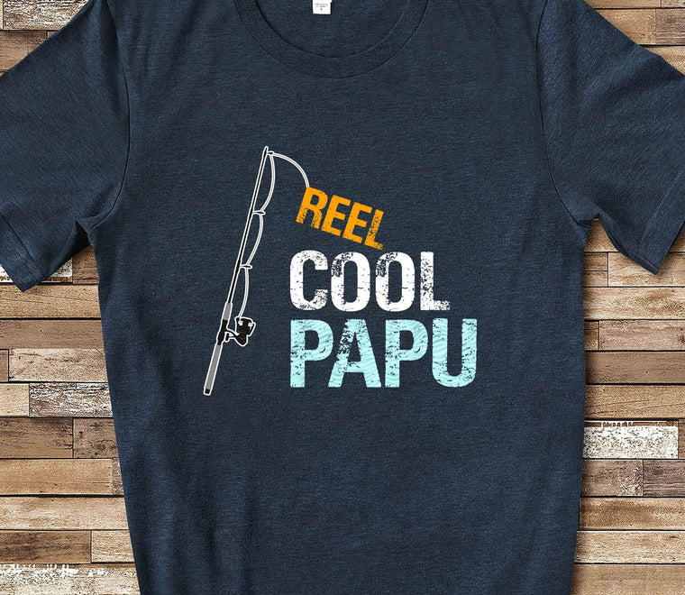 Reel Cool Papu Shirt Tshirt Papu Gift from Granddaughter Grandson Birthday Christmas Fathers Day Gifts for Papu