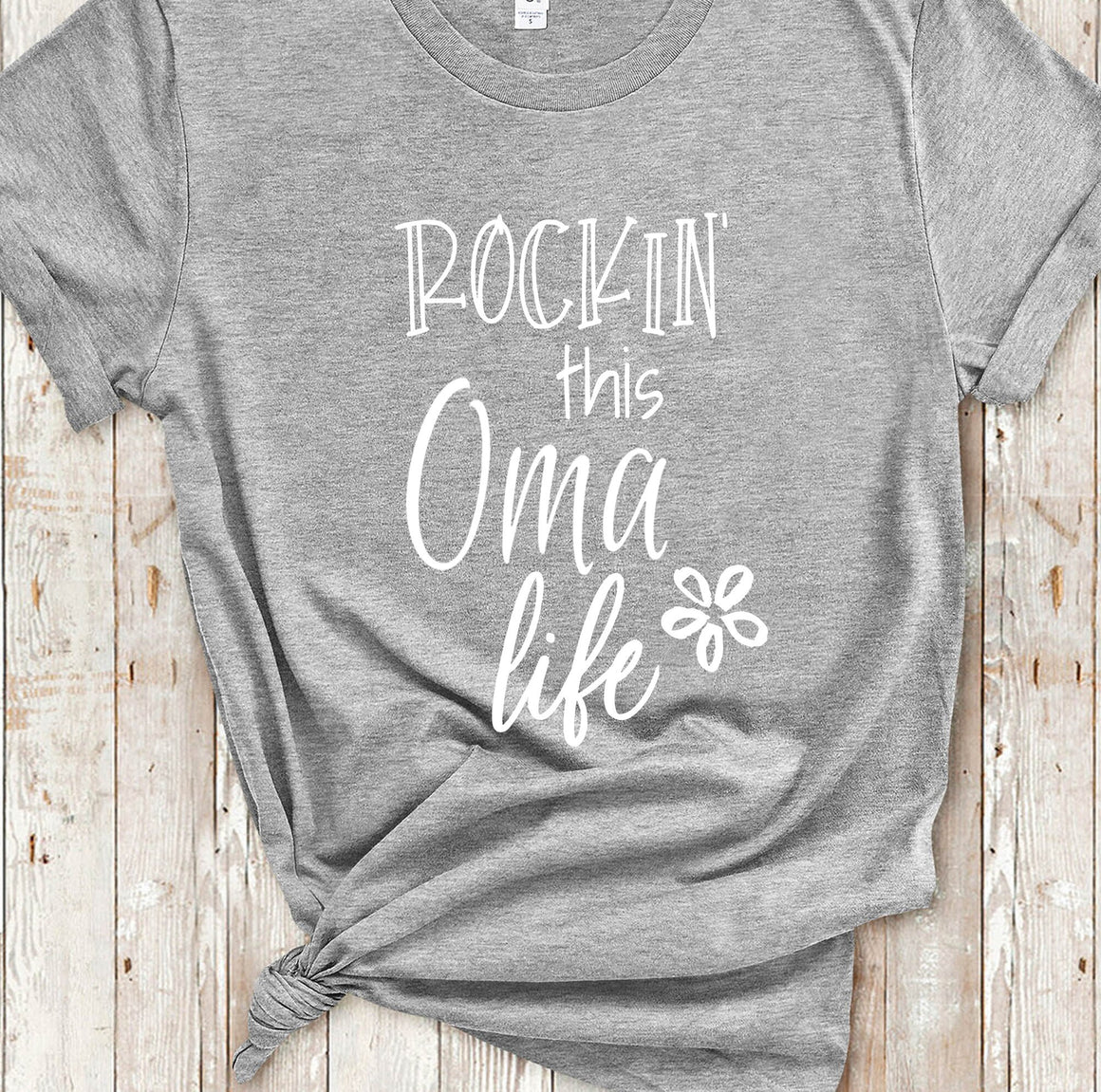 Rockin This Oma Life Tshirt Gift for Grandmother - Funny Oma Shirt Grandmother Birthday Mother's Day Gifts for Oma