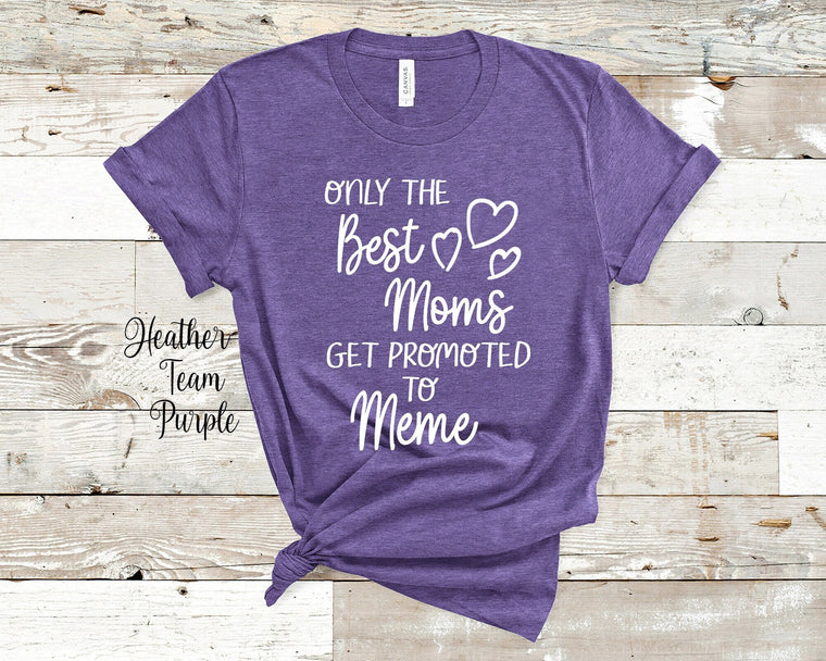 The Best Moms Get Promoted To Meme for French Canadian Grandma - Birthday Mother's Day Christmas Gift for Grandmother