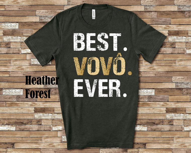 Best Vovo Ever Tshirt for Grandfather - Unique Father's Day Birthday or Christmas Gift Idea for Grandpa