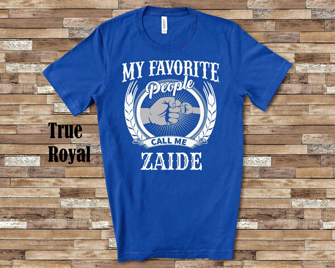 My Favorite People Zaide fist bump Tshirt, Long Sleeve Shirt, Sweatshirt Jewish Grandfather Father's Day Christmas Birthday Gift