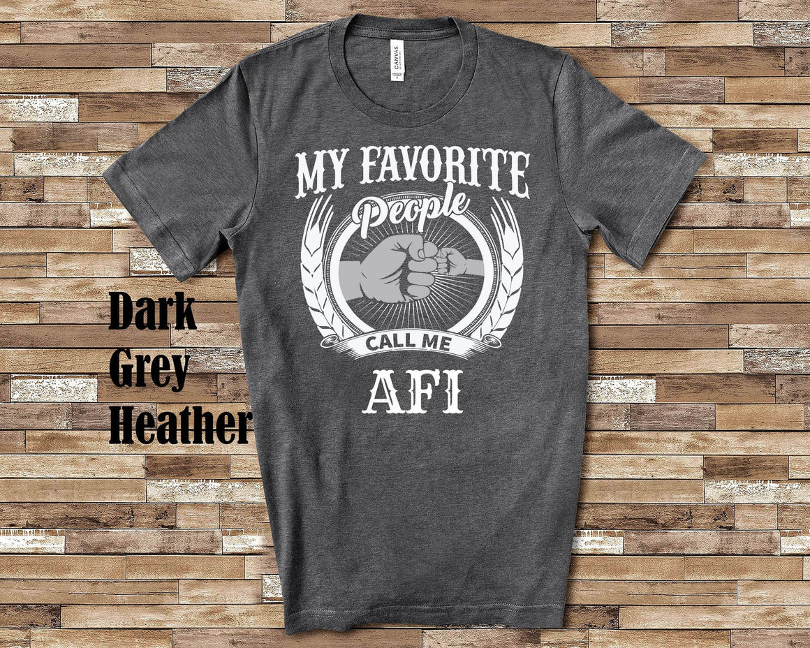 My Favorite People Afi fist bump Tshirt Long Sleeve Shirt, Sweatshirt Icelandic Grandfather Father's Day Christmas Birthday Gift