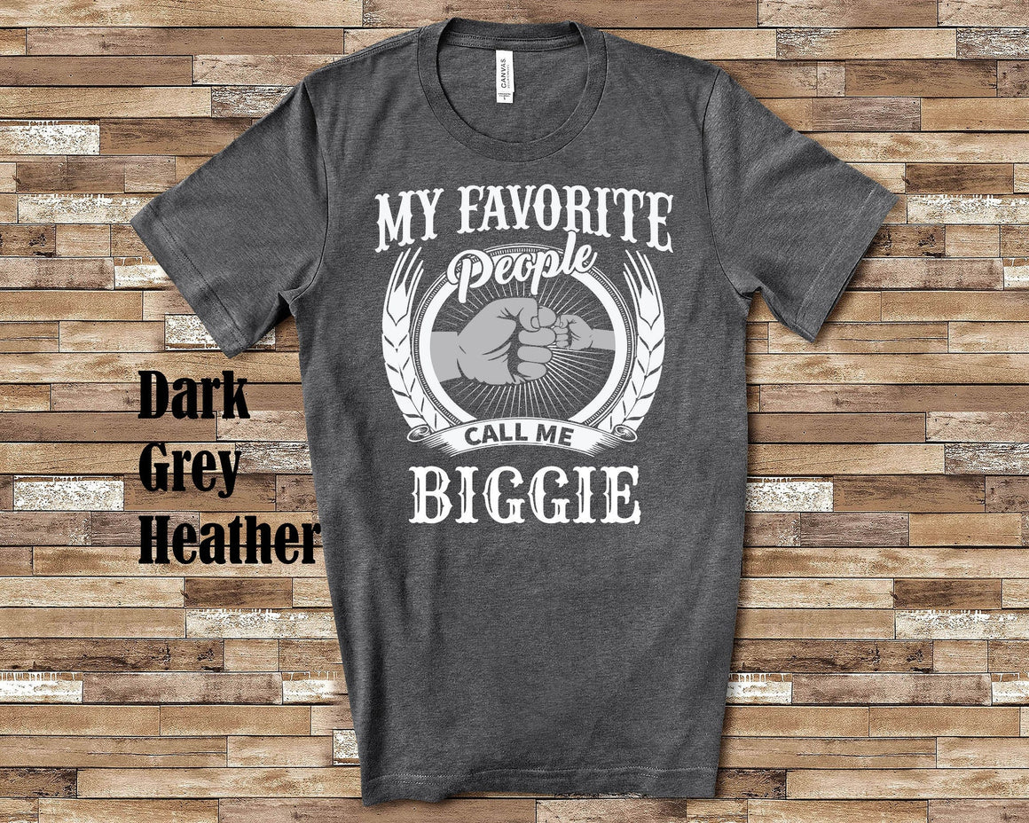 My Favorite People Biggie fist bump Tshirt, Long Sleeve Shirt, Sweatshirt Tank Top Special Grandfather Father's Day Christmas Birthday Gift