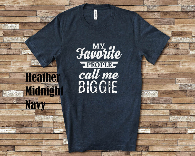 My Favorite People Biggie Tshirt, Long Sleeve Shirt, Sweatshirt Special Grandfather Father's Day Christmas Birthday Gift