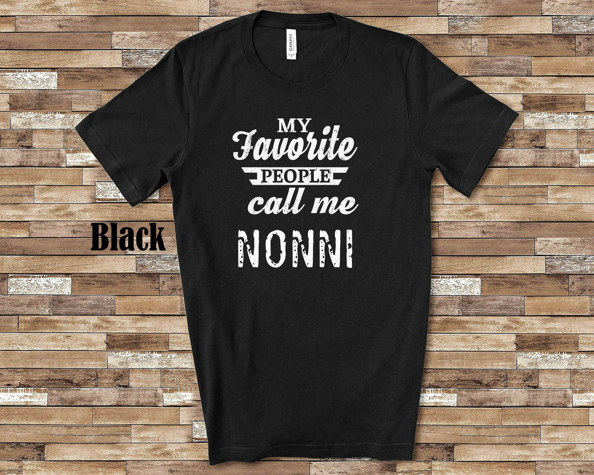 My Favorite People Call Me Nonni Tshirt, Long Sleeve Shirt, Sweatshirt Italian Grandfather Father's Day Christmas Birthday Gift