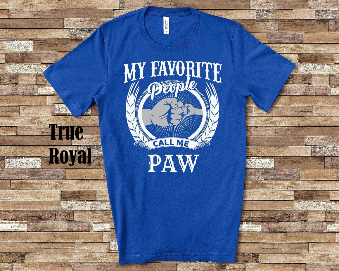 My Favorite People Paw fist bump Tshirt, Long Sleeve Shirt, Sweatshirt Special Grandfather Father's Day Christmas Birthday Gift