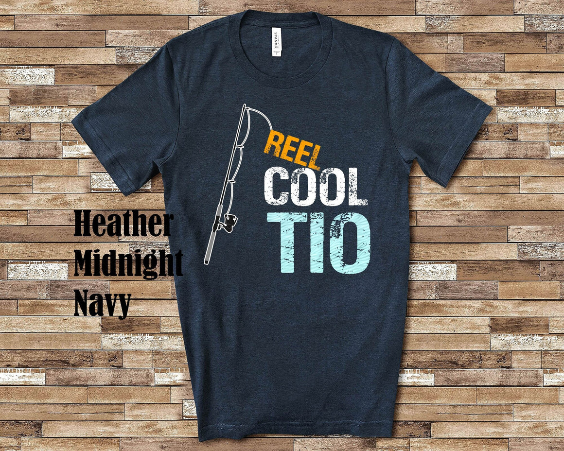 Reel Cool Tio Shirt Tshirt, Long Sleeve, Sweatshirt or  Birthday Christmas Gift for Spanish Latin Mexican Uncle from Niece or Nephew